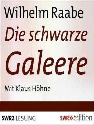 cover image of Die Schwarze Galeere